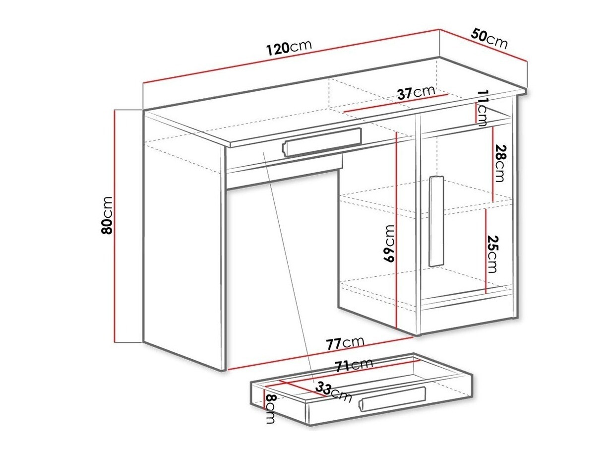 Rakstāmgalds Merevari 100 (Balts + Glancēts balts + Pelēks)