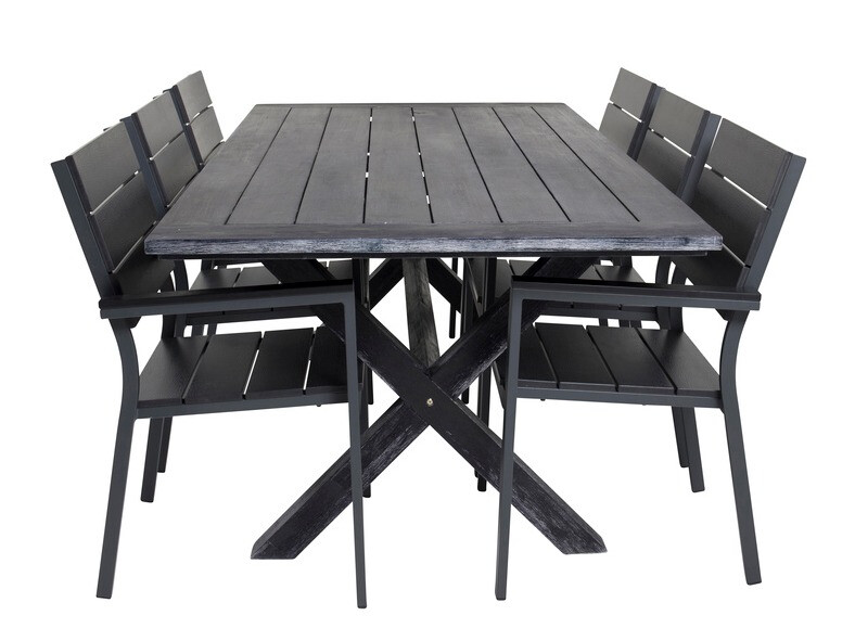 Galds un krēslu komplekts Dallas 3128