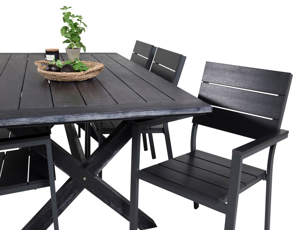 Galds un krēslu komplekts Dallas 3128