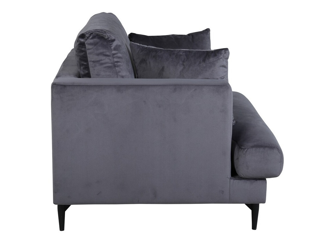 Кресло Dallas 1703 (Тёмно-серый + Чёрный)