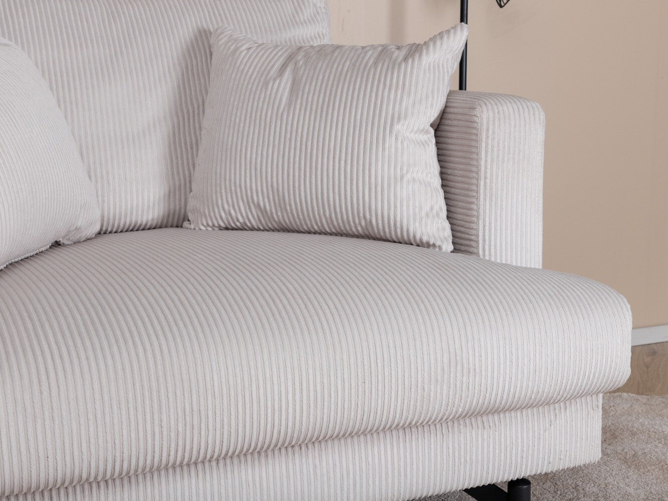 Krēsls Dallas 1703 (Bēšs + Melns)