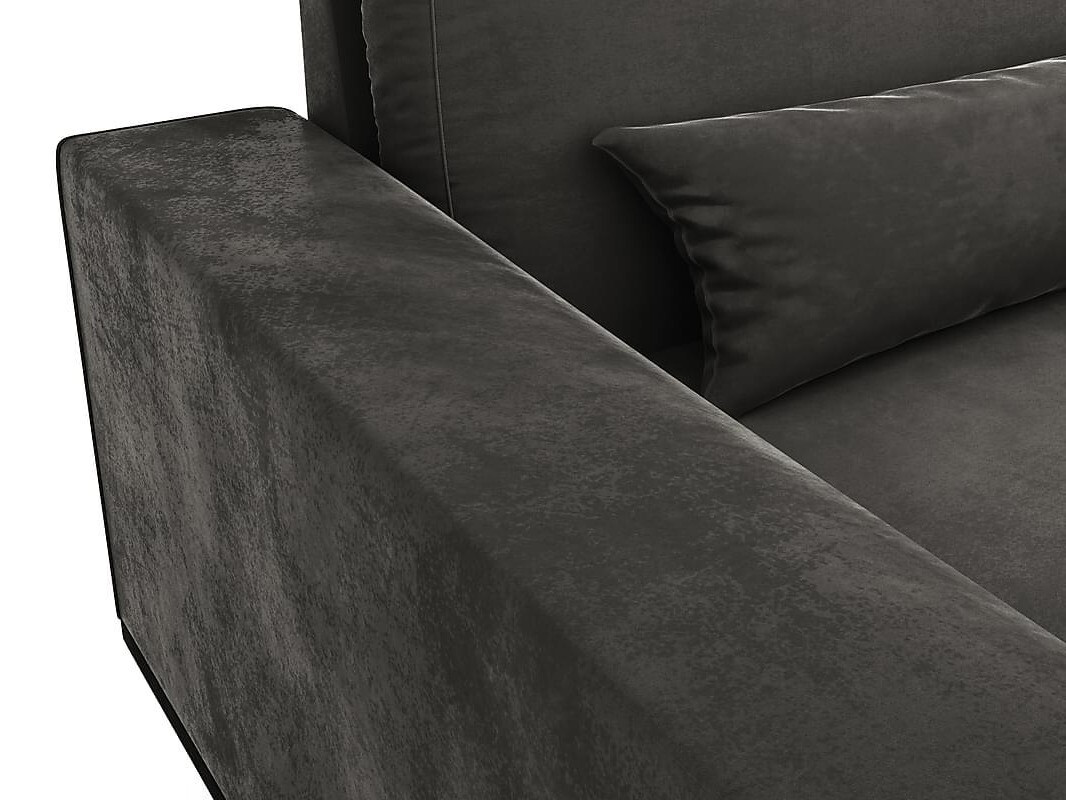 Stūra dīvāns Floromo 107 (Monolith 95)