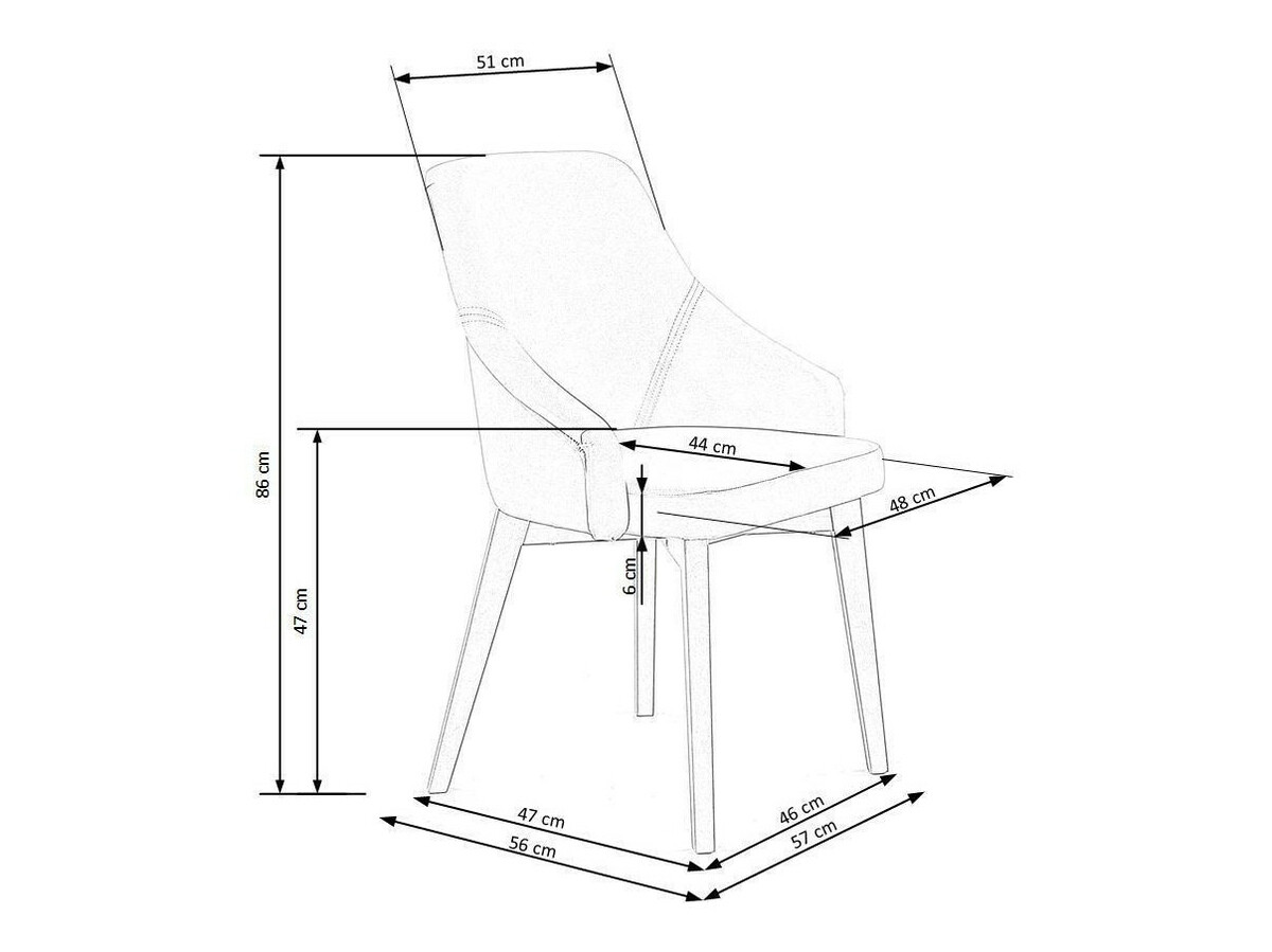 Krēsls Houston 709 (Tumši zils)