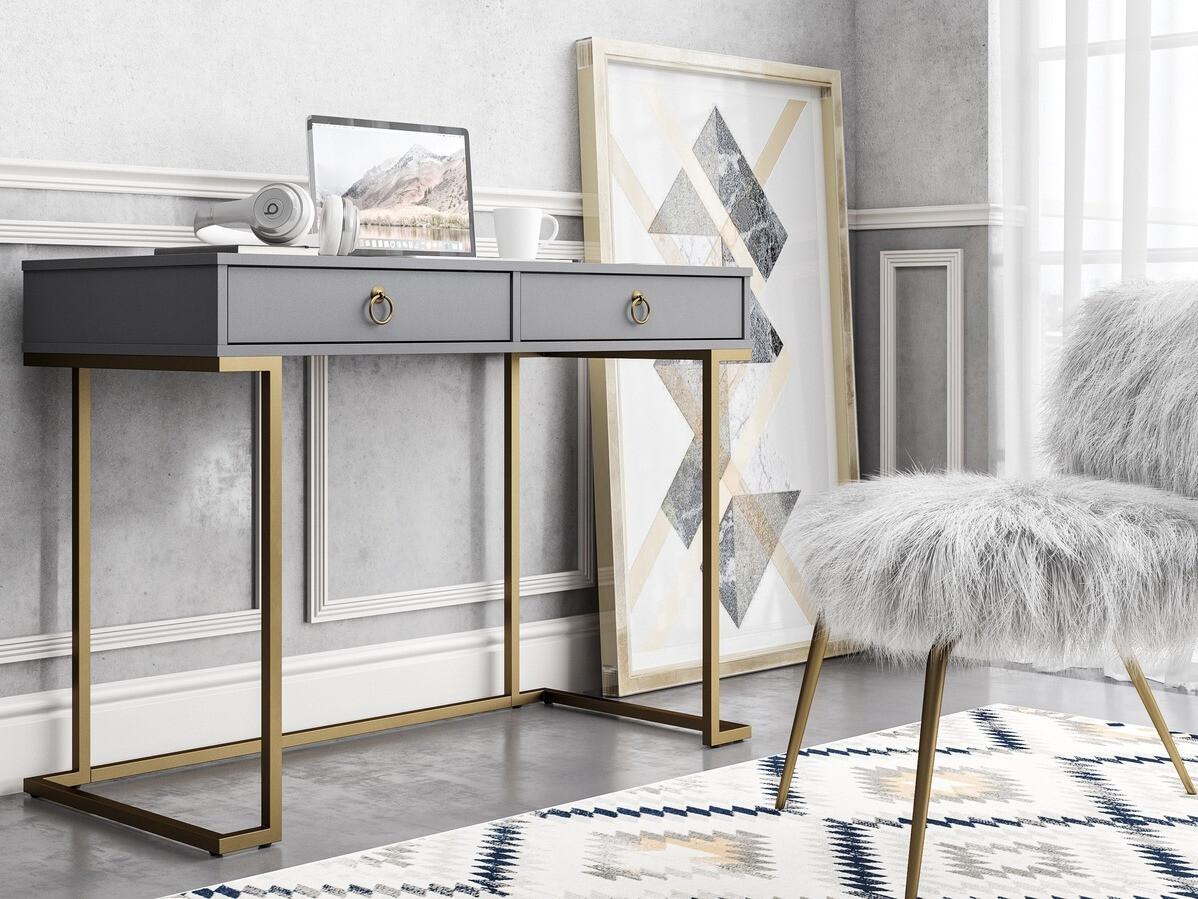 Rakstāmgalds CosmoLiving by Cosmopolitan Fersale 100 (Grafīts + Zelta)