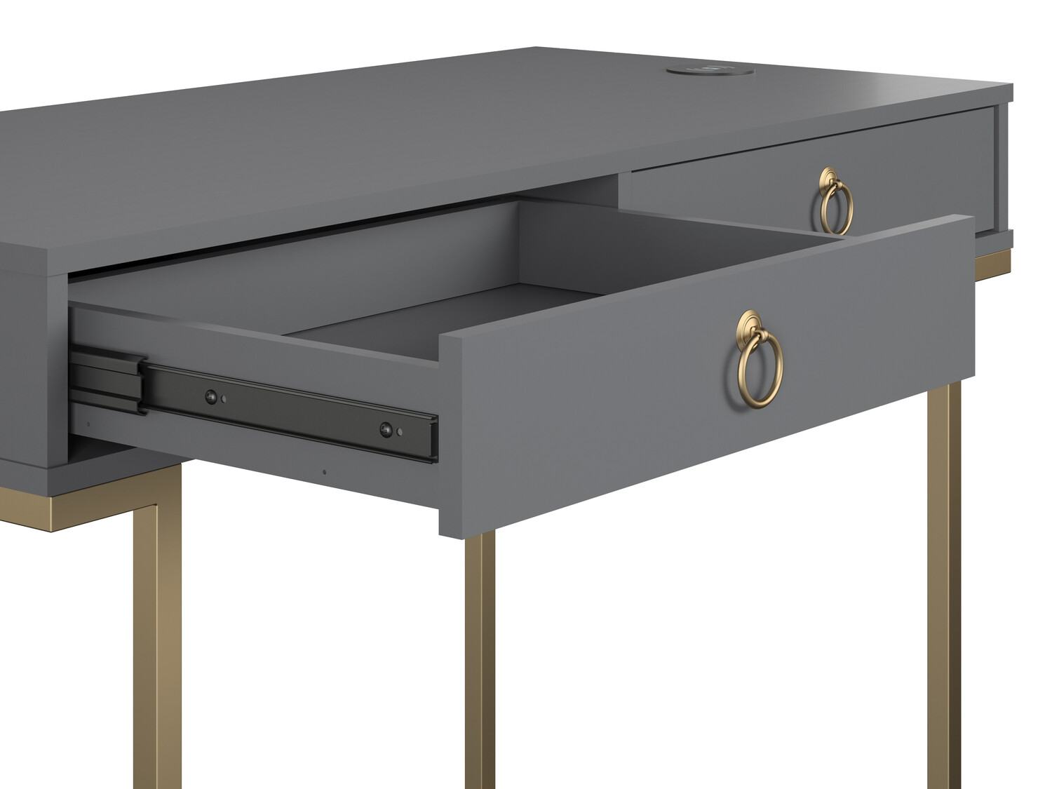 Rakstāmgalds CosmoLiving by Cosmopolitan Fersale 100 (Grafīts + Zelta)