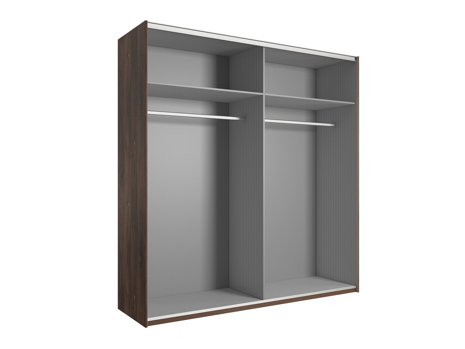 Шкаф Felelie 100 (Тёмный "Flagstaf" дуб + Медь)