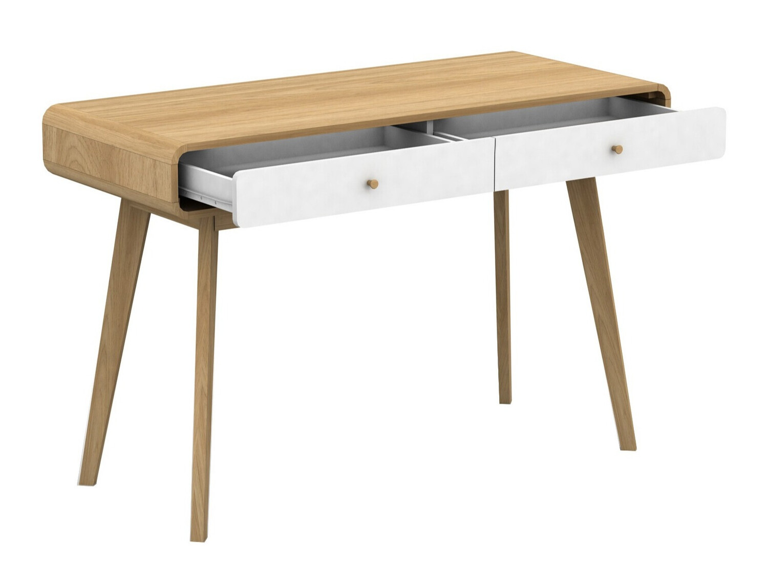 Письменный cтол Elbtena 108 (Дуб + Белый)