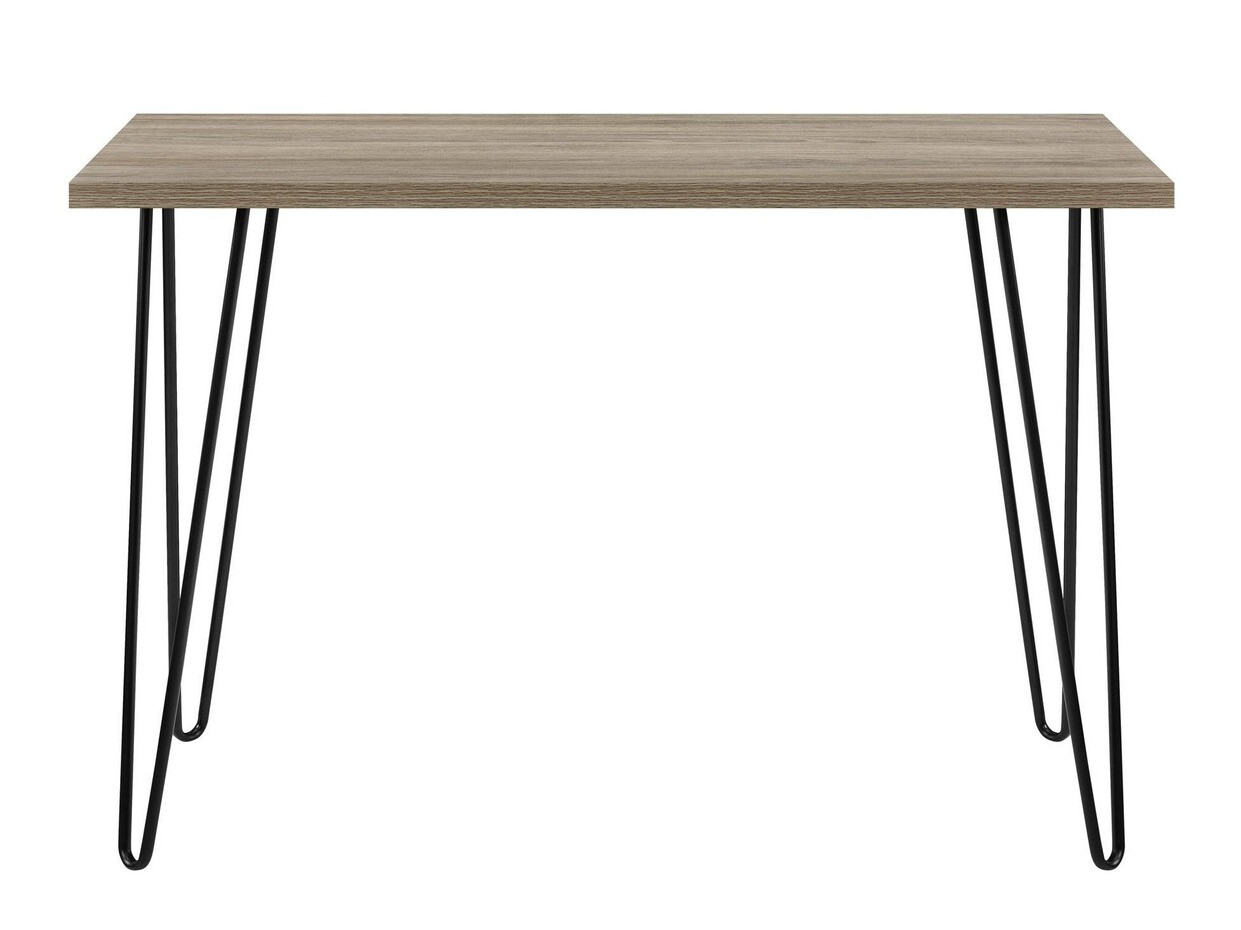 Письменный cтол Nutive 102 (Дуб + Чёрный)