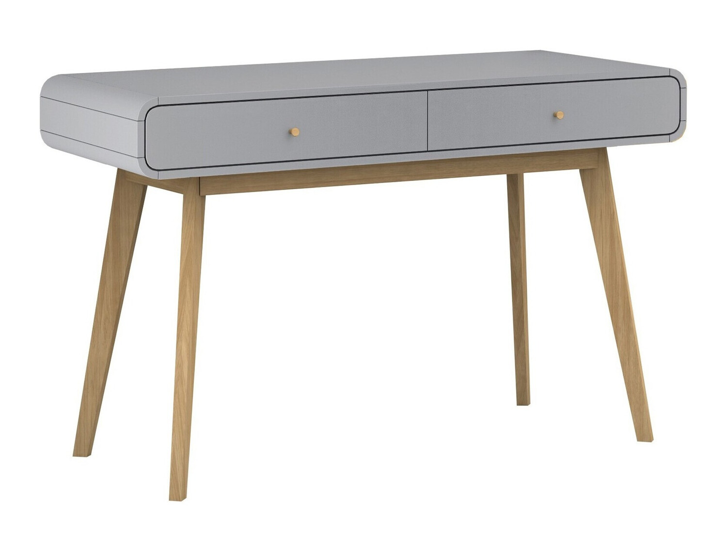 Rakstāmgalds Elbtena 108 (Pelēks + Ozols)