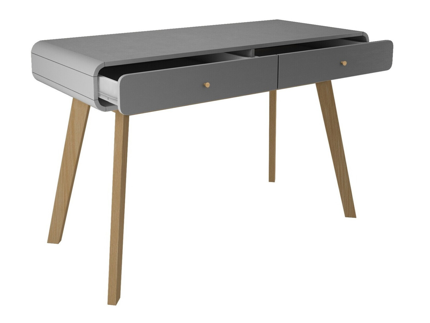 Rakstāmgalds Elbtena 108 (Pelēks + Ozols)