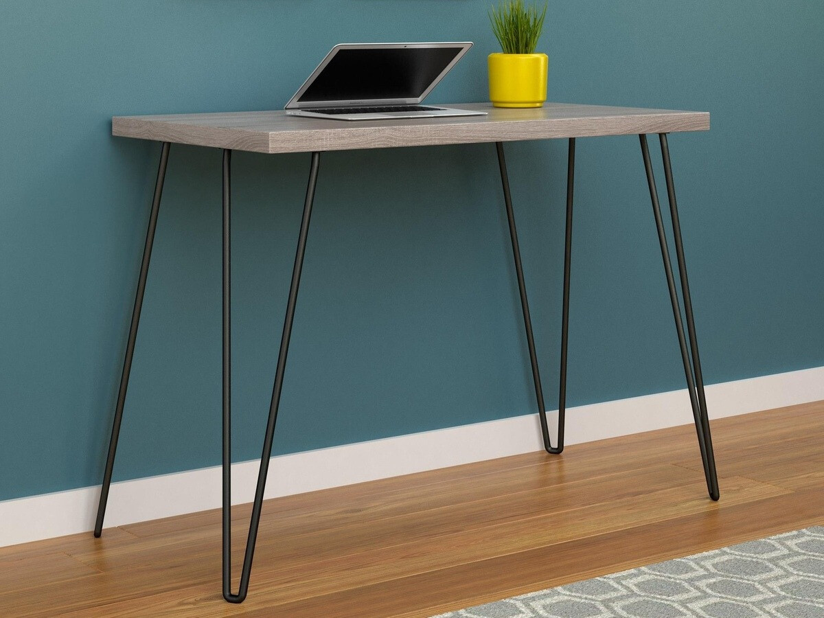 Rakstāmgalds Nutive 102 (Gaišs ozols + Melns)