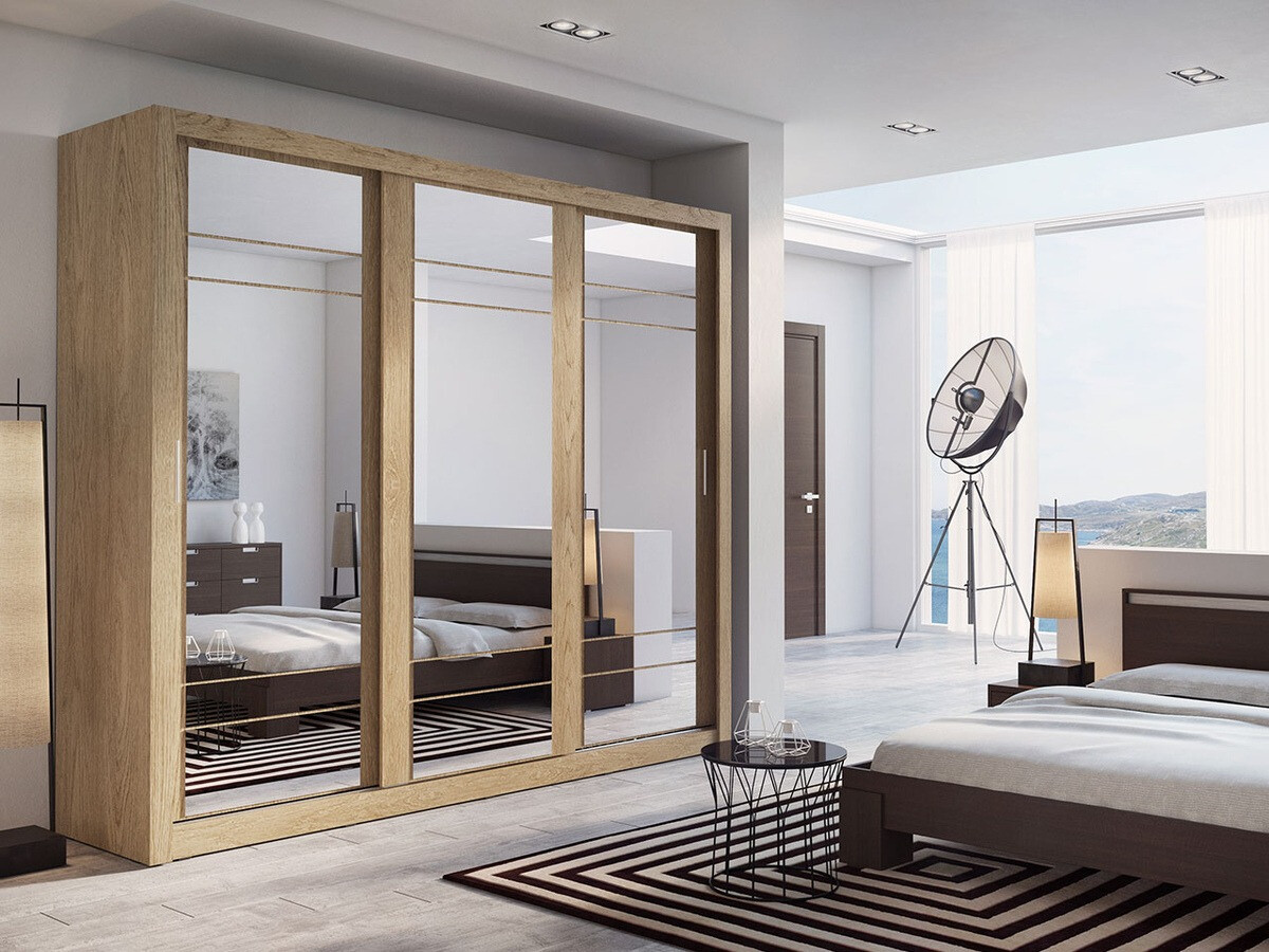 Skapis Fresno 101 (Gaišs ozols)