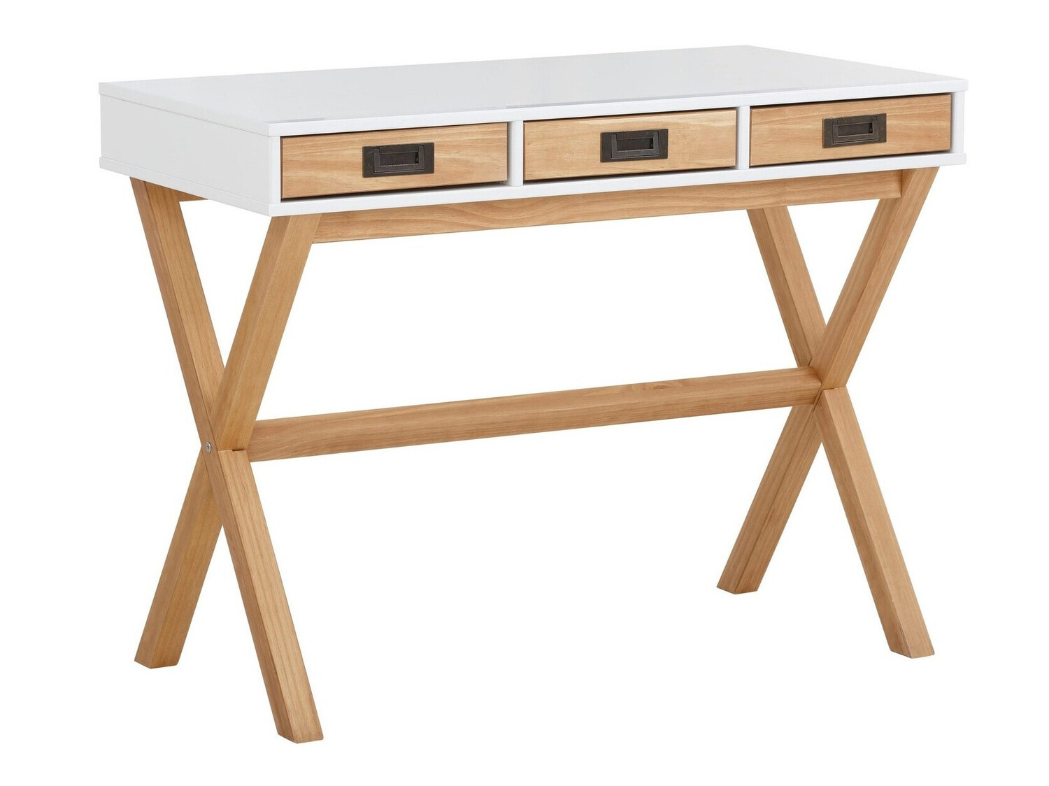 Письменный cтол Denton 209 (Белый + Сосна)