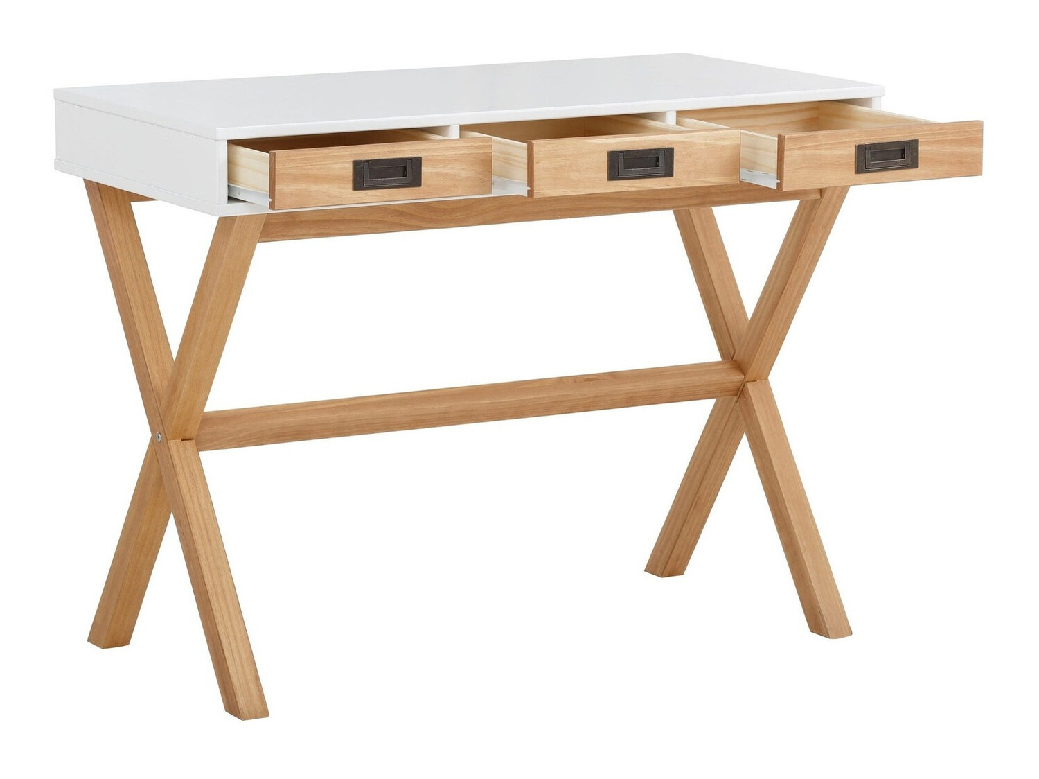 Письменный cтол Denton 209 (Белый + Сосна)