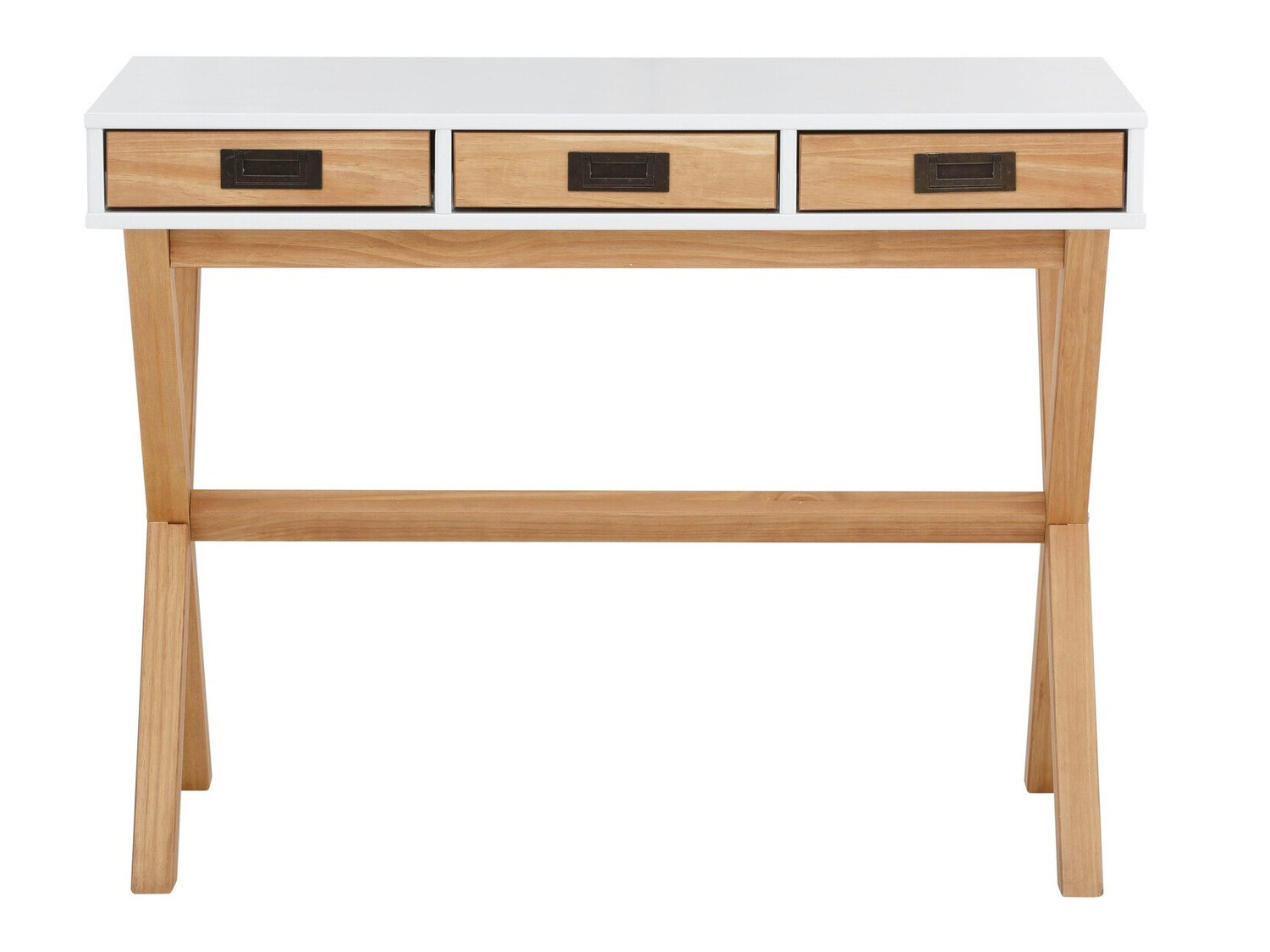 Письменный cтол Denton 209 (Белый + Сосна)