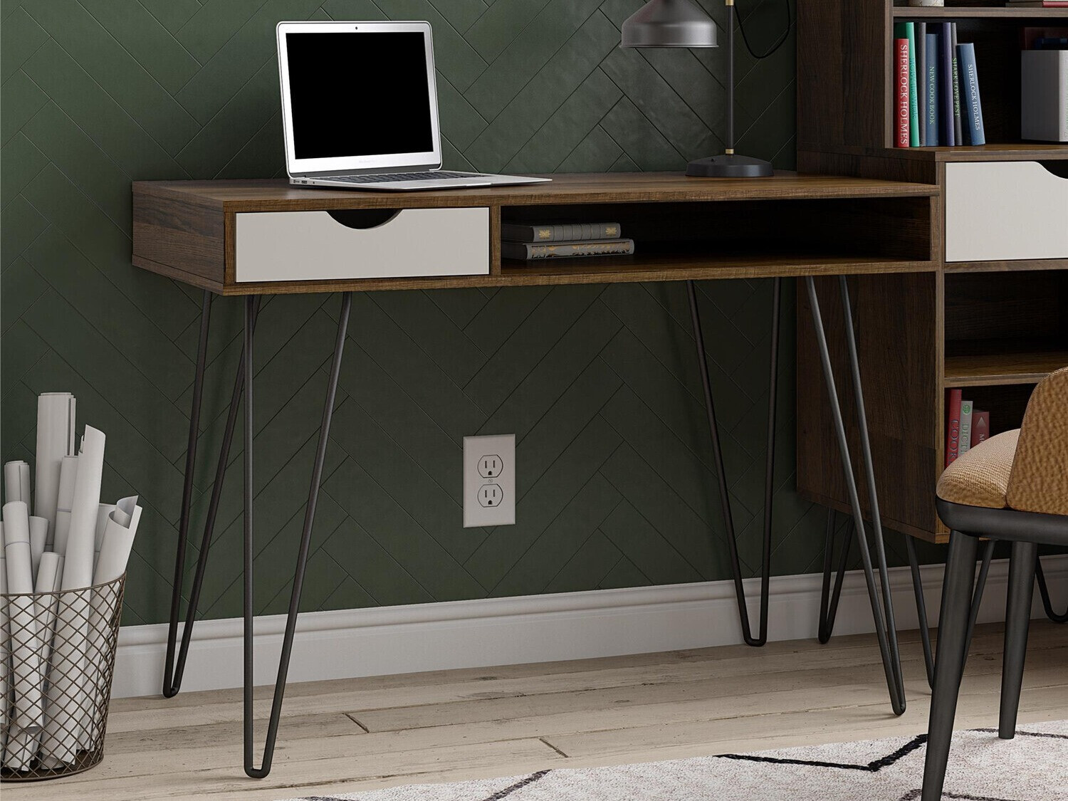 Rakstāmgalds Novogratz 148 (Ozols + Pelēks)