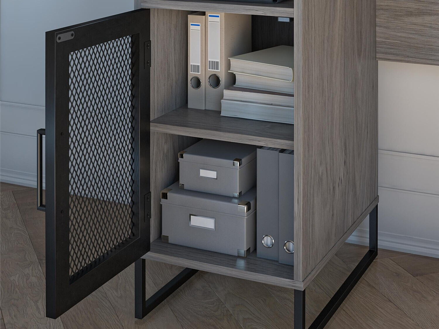 Rakstāmgalds Tulsa 231 (Pelēks ozols)