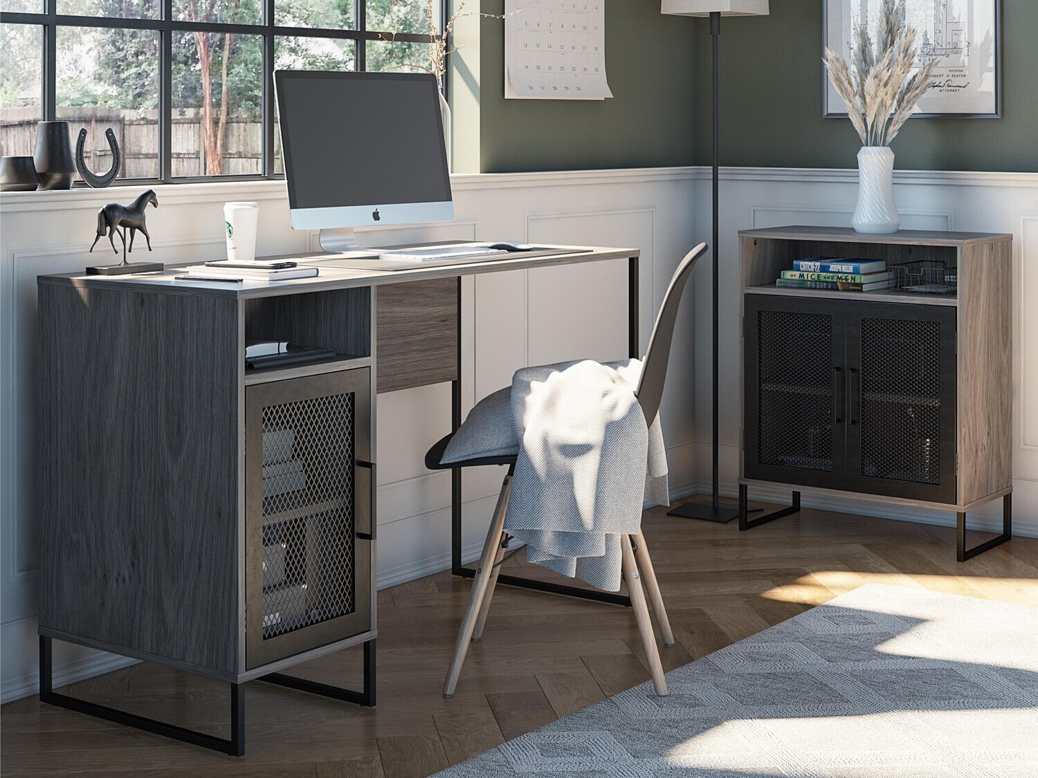 Rakstāmgalds Tulsa 231 (Pelēks ozols)