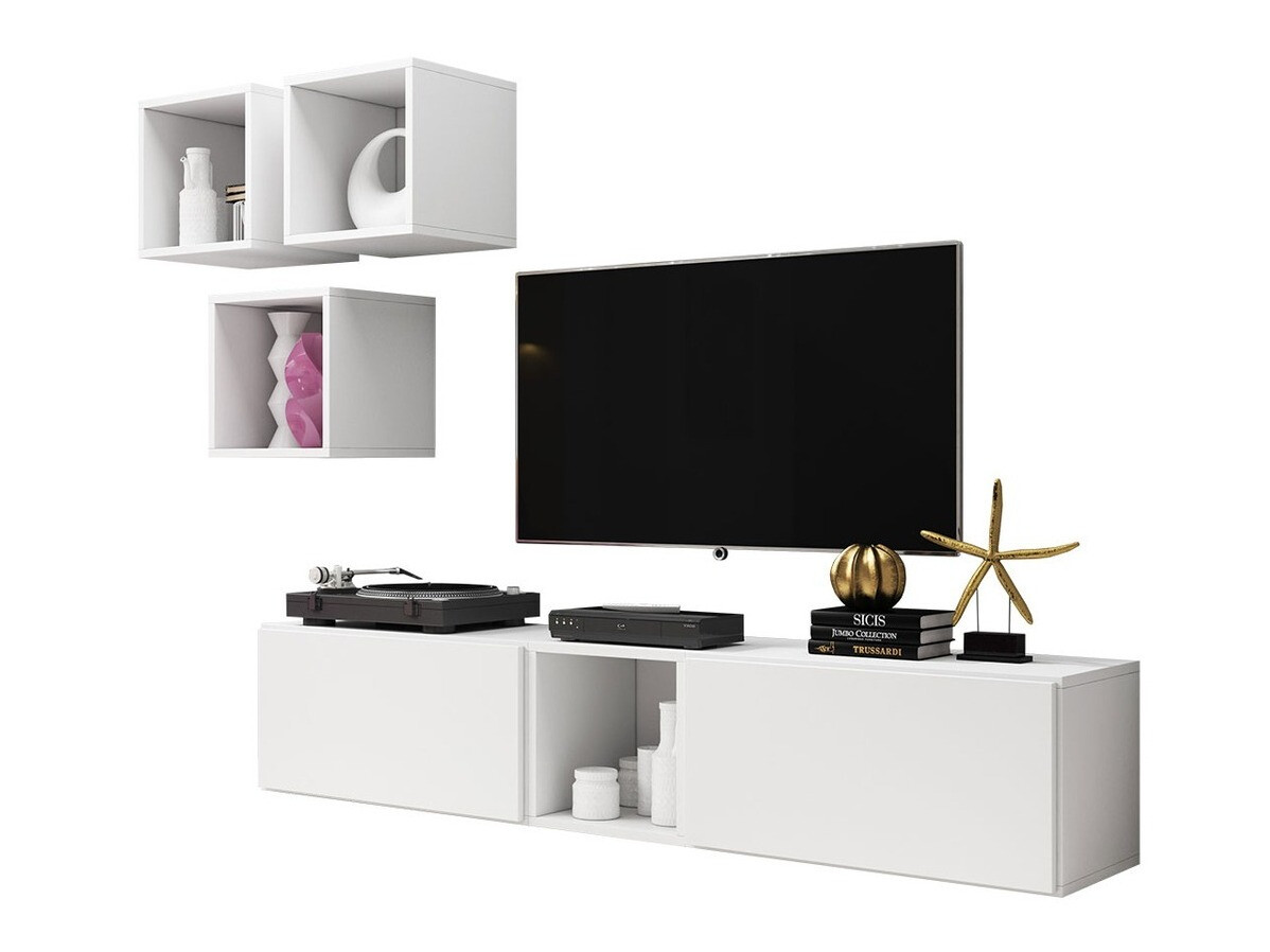 Viesistabas komplekts Corbele 113 (Balts)