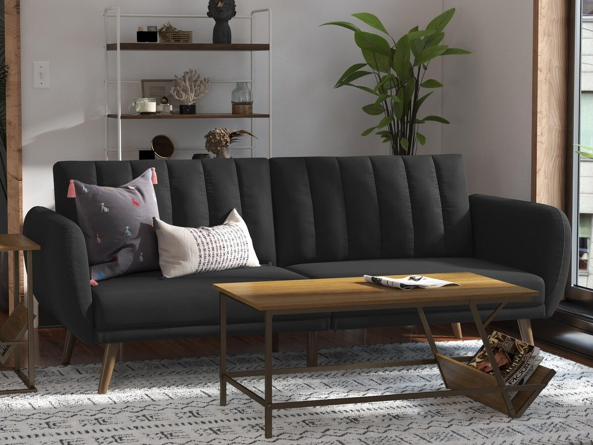 Диван-кровать Novogratz 120 (Тёмно-серый)