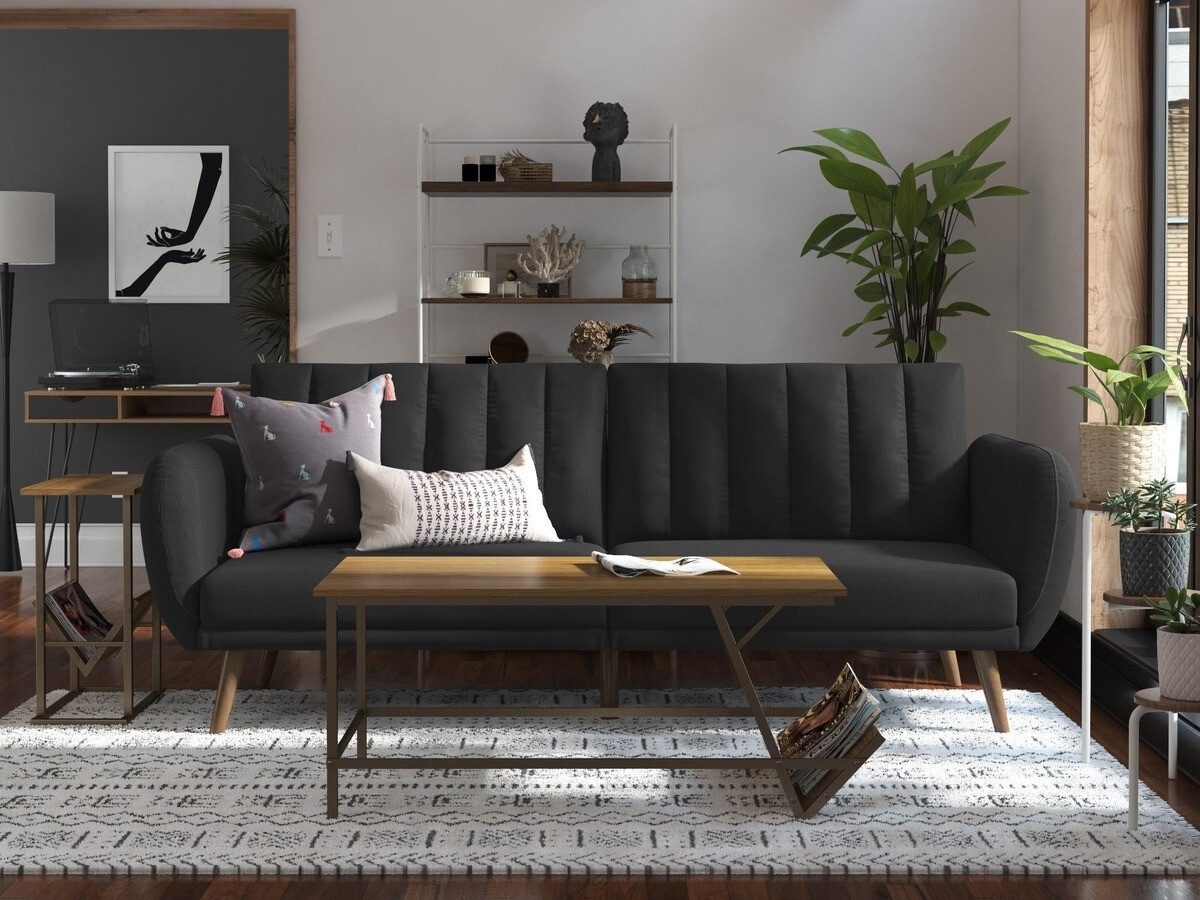 Диван-кровать Novogratz 120 (Тёмно-серый)