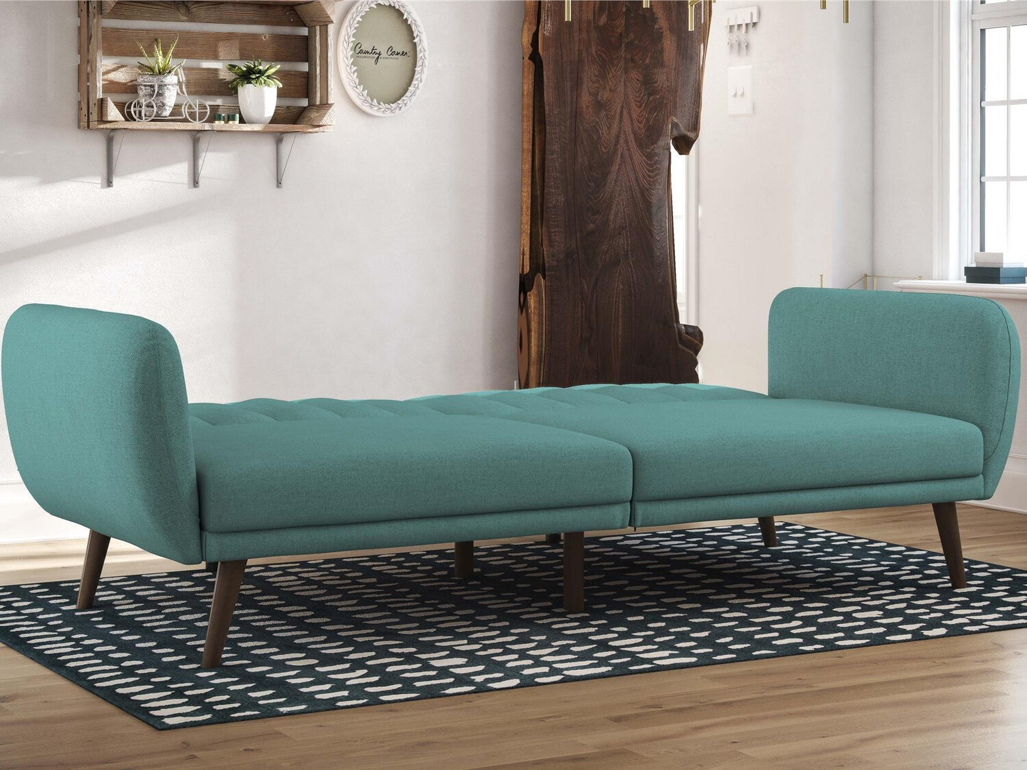 Dīvāns gulta Novogratz 120 (Gaiši zils)