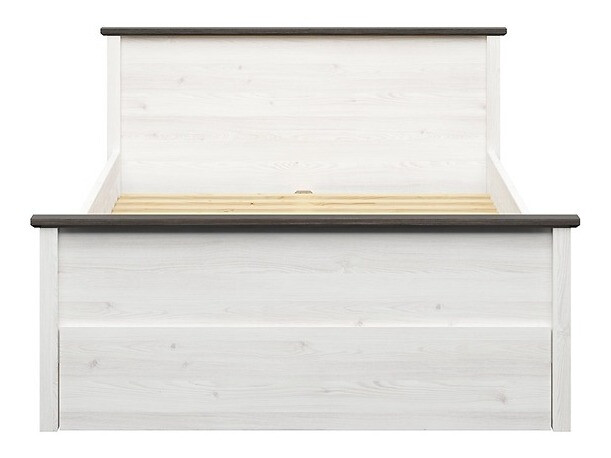 Кровать Sordoro 109 (Светлая лиственница Сибиу + Сосна Ларико)