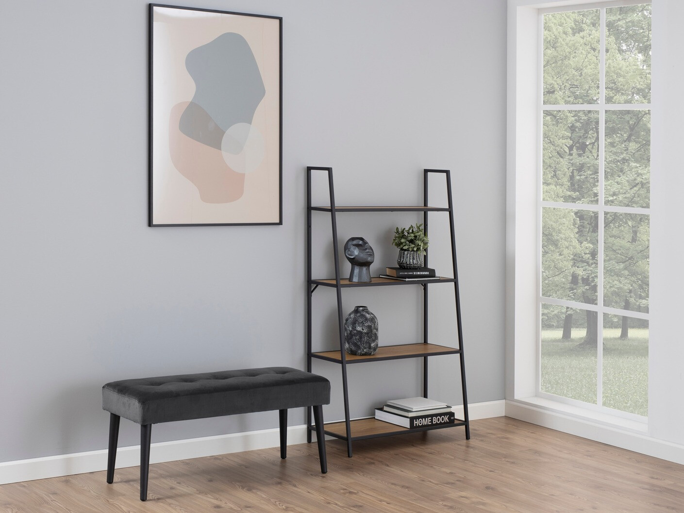 Мягкая скамья Norsica 326 (Серый)