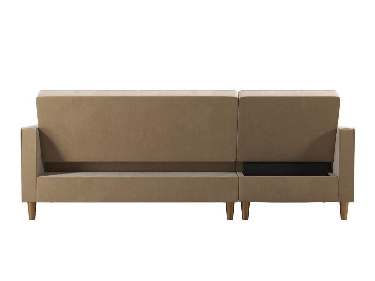 Угловой диван CosmoLiving by Cosmopolitan 104 (Крем)