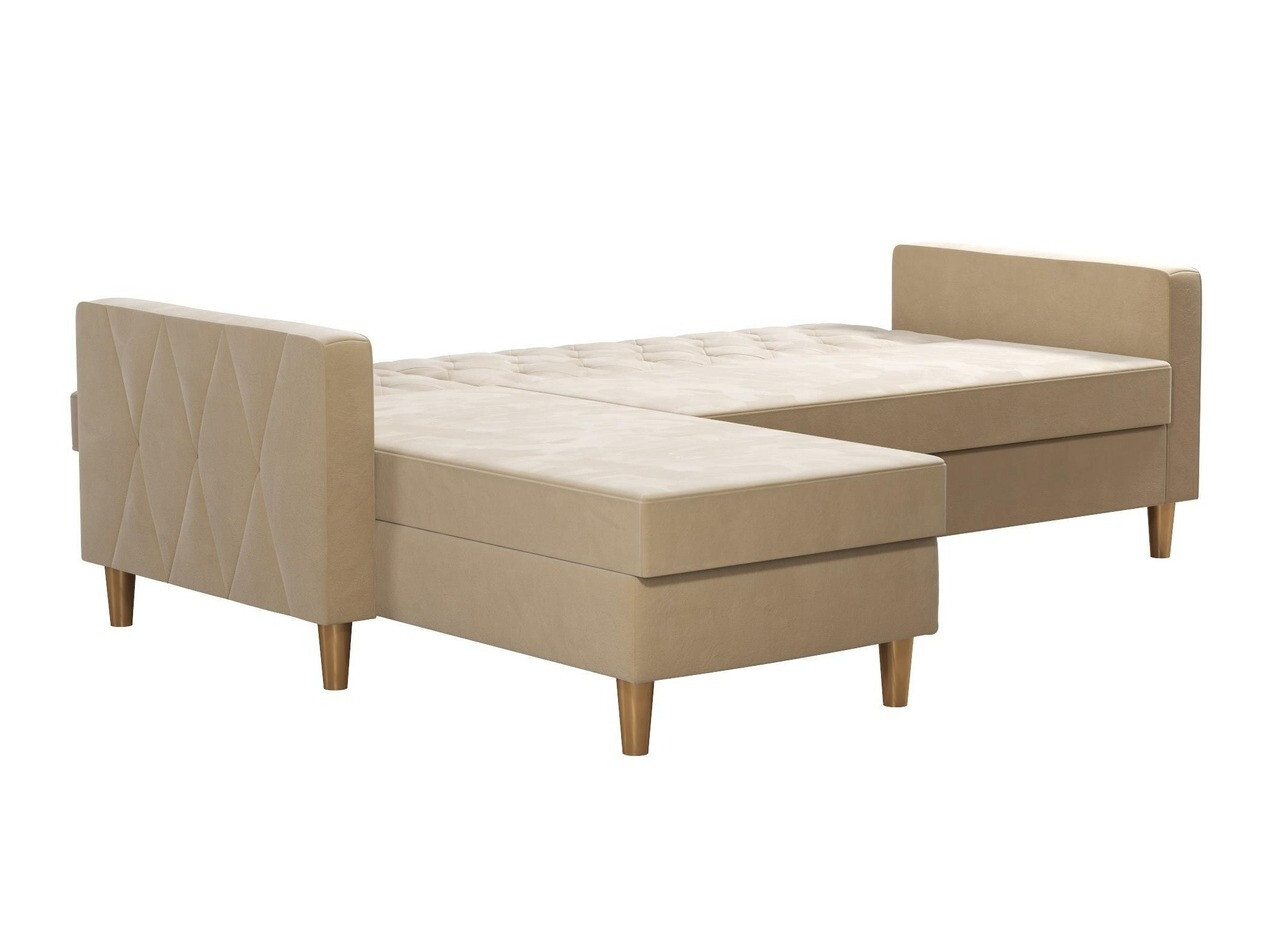 Угловой диван CosmoLiving by Cosmopolitan 104 (Крем)