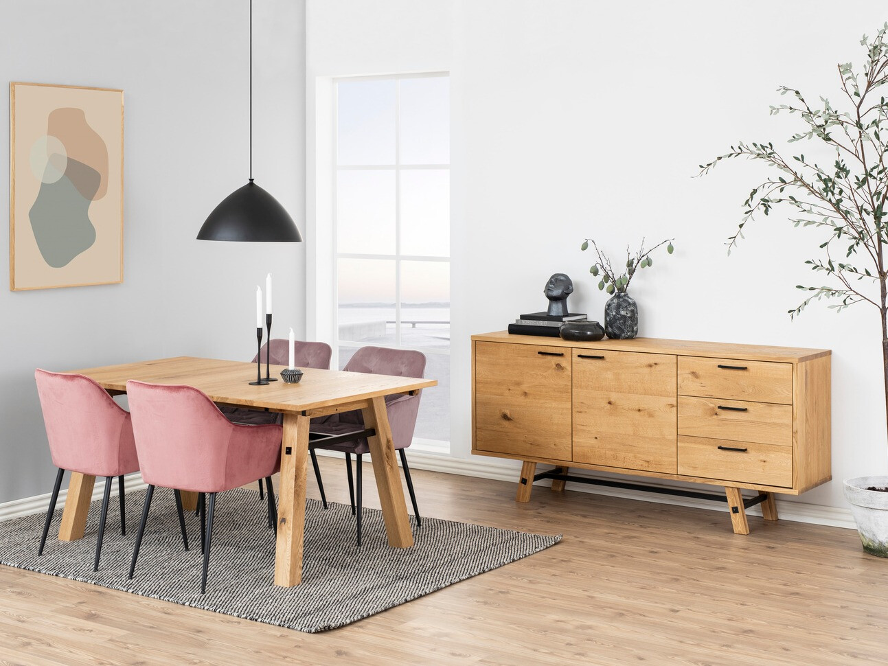 Krēsls Norsica 323 (Dusty rozā)