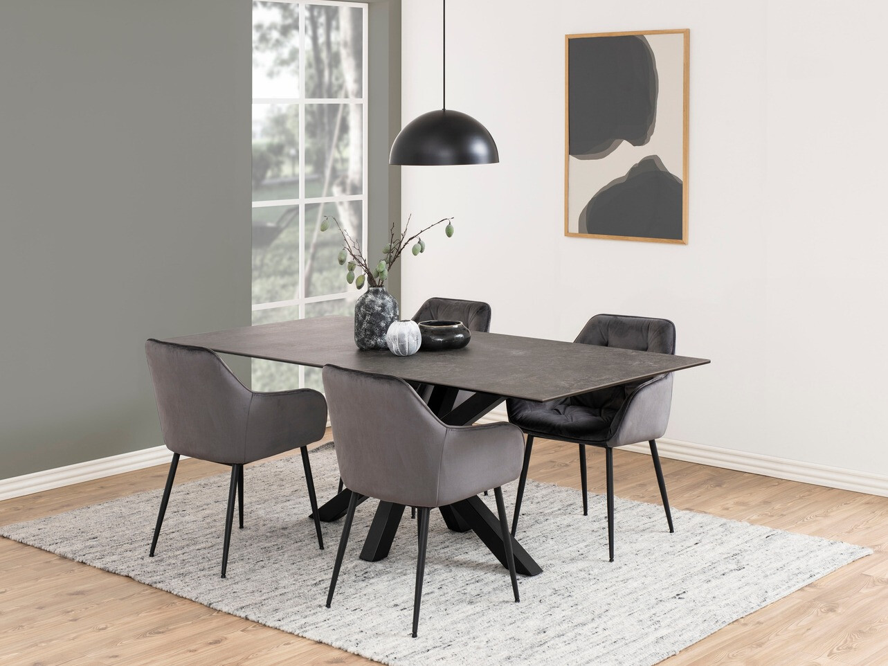 Krēsls Norsica 323 (Tumši pelēks)