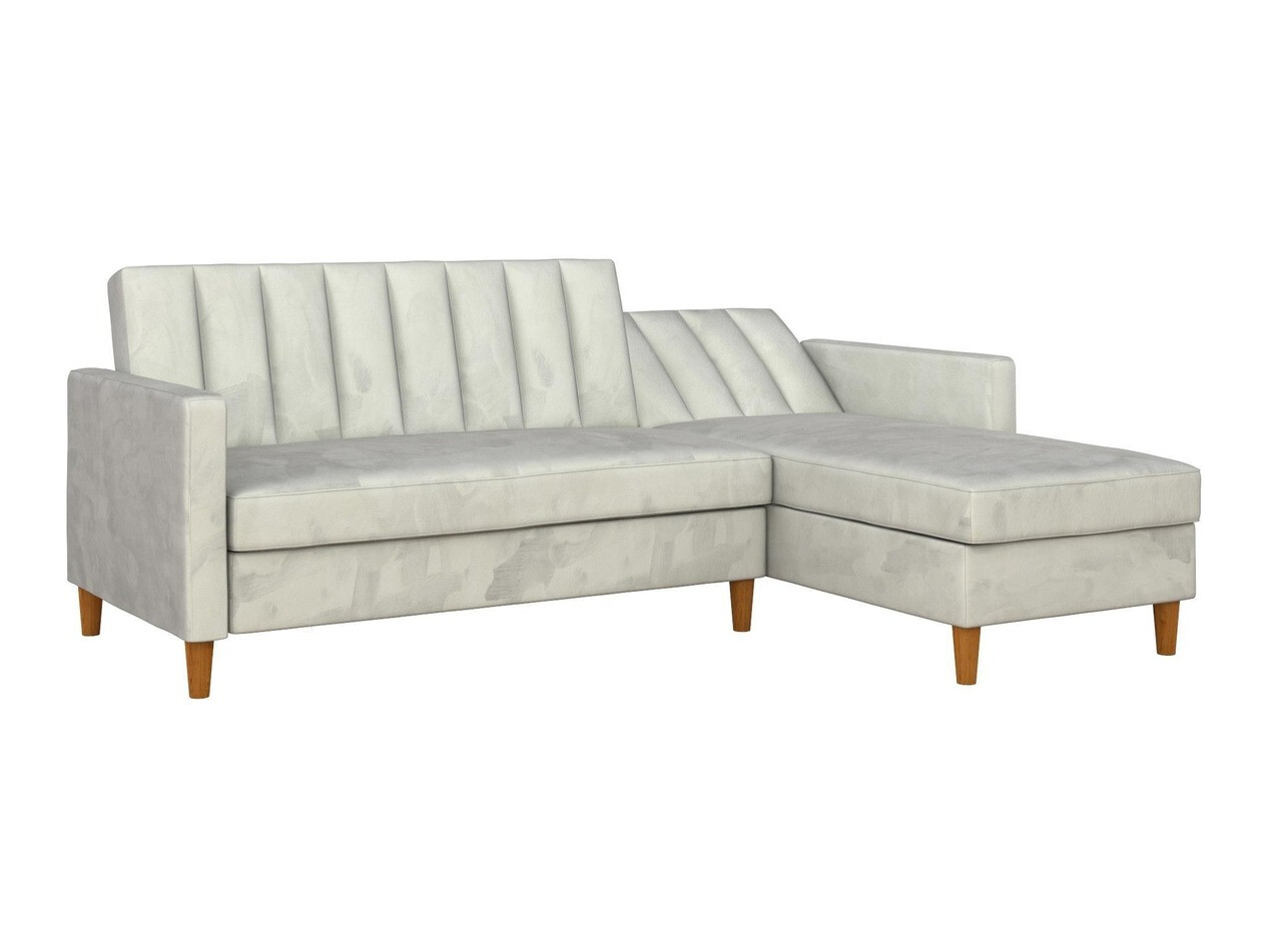 Stūra dīvāns Tulsa 108 (Gaiši pelēks)