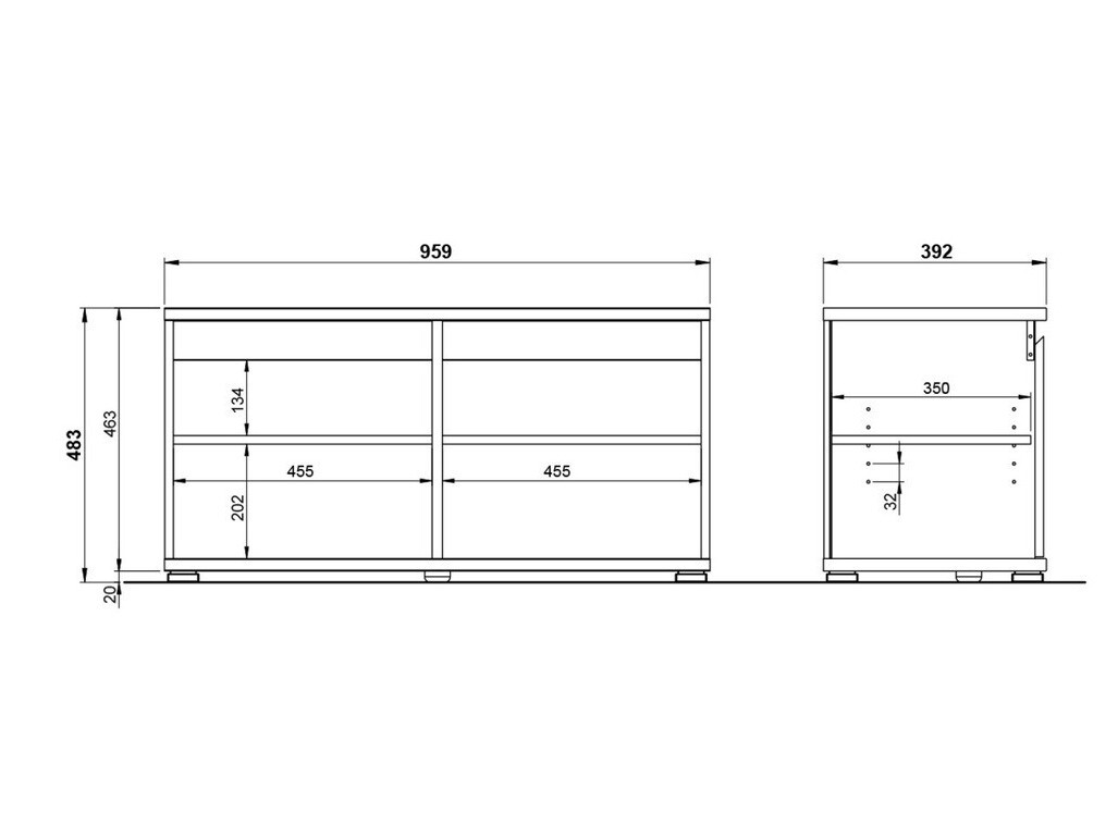 Тумба для обуви Elitivi 101 (Бук)