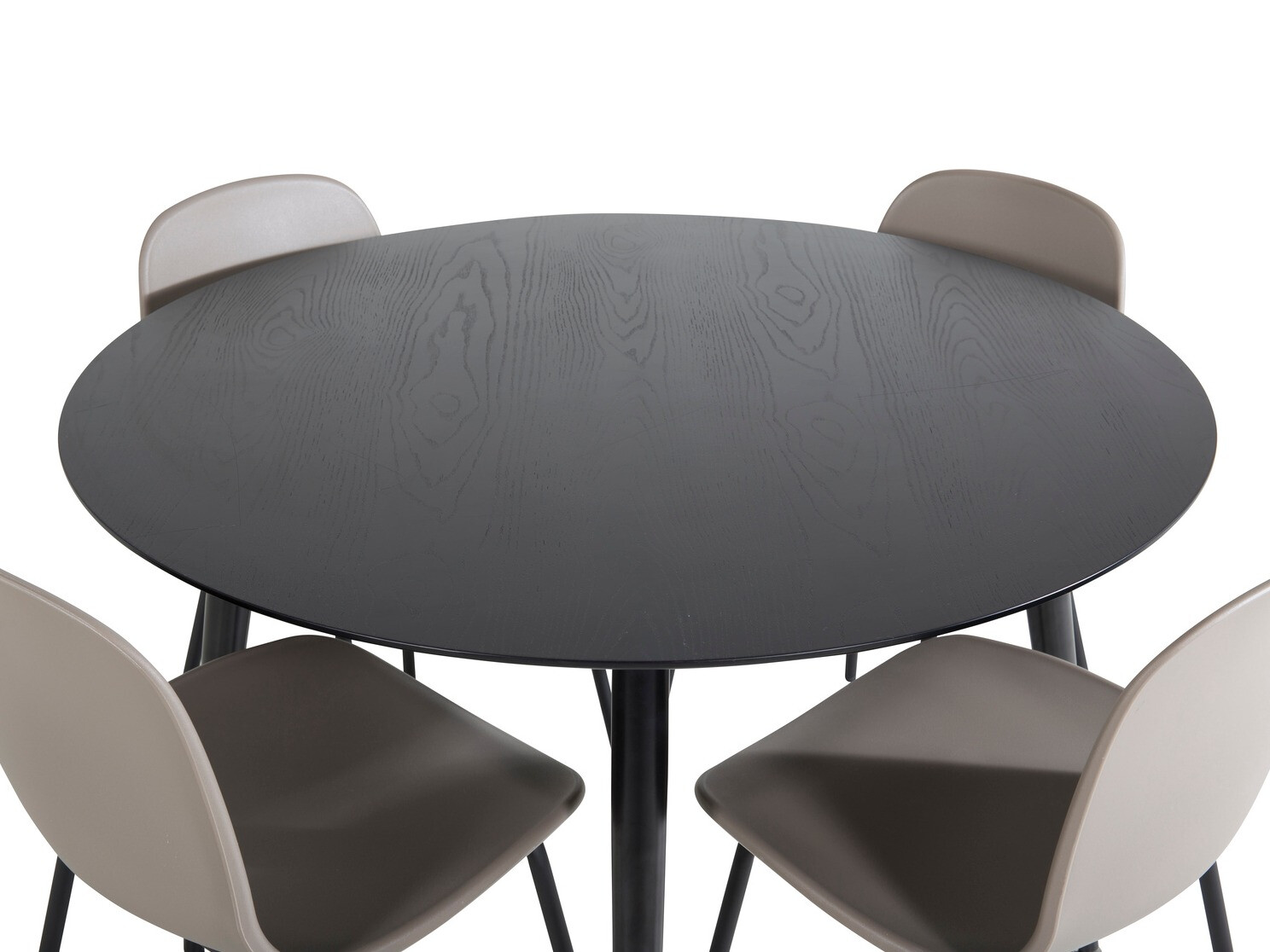 Ēdamistabas komplekts Dallas 1622 (Haki + Melns)