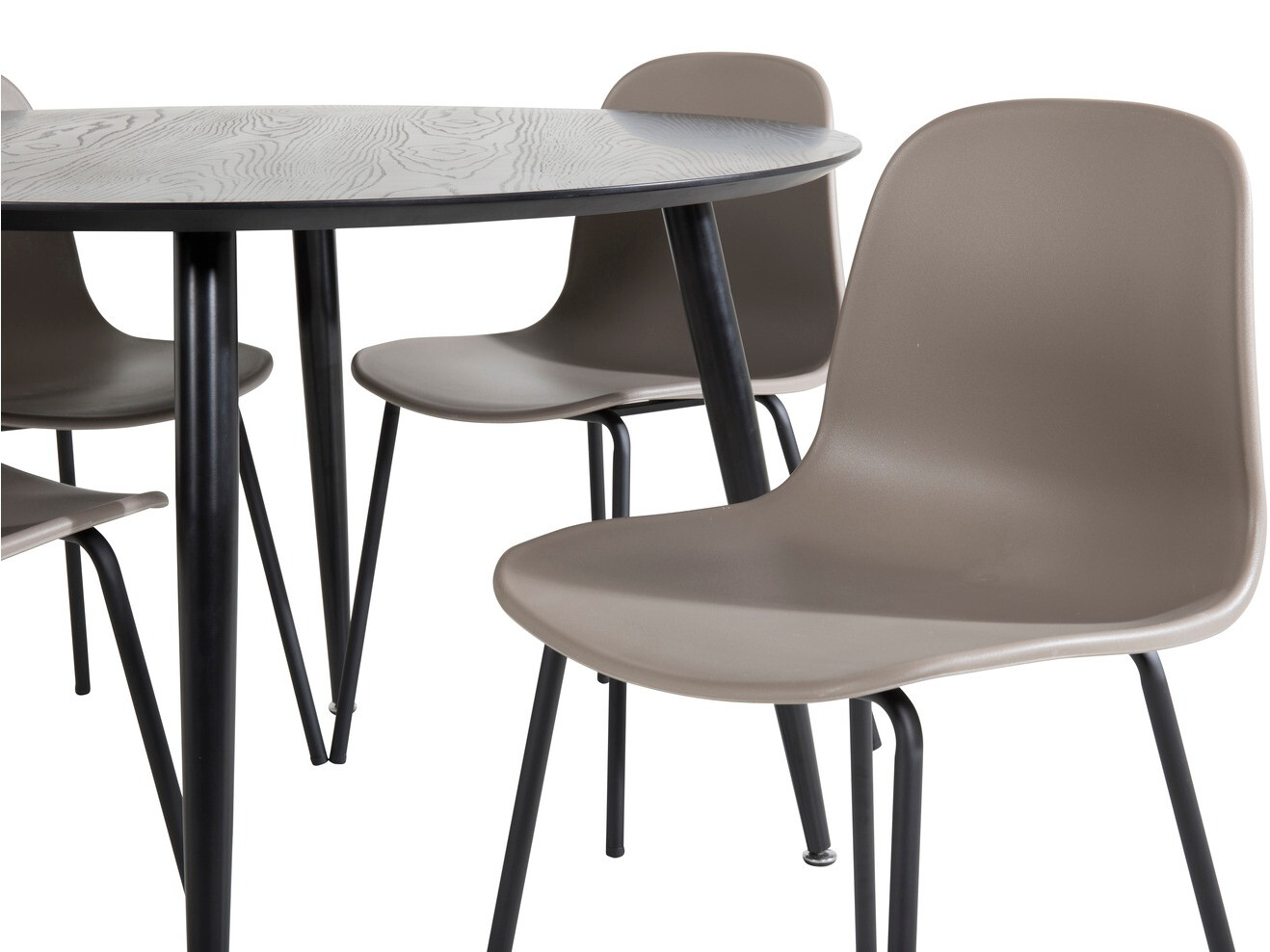 Обеденный гарнитур Dallas 1622 (Хаки + Чёрный)