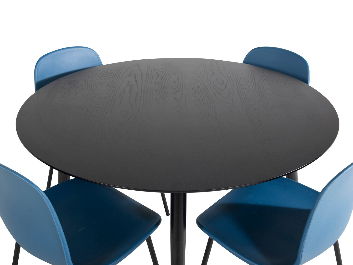 Обеденный гарнитур Dallas 1622 (Синий + Чёрный)