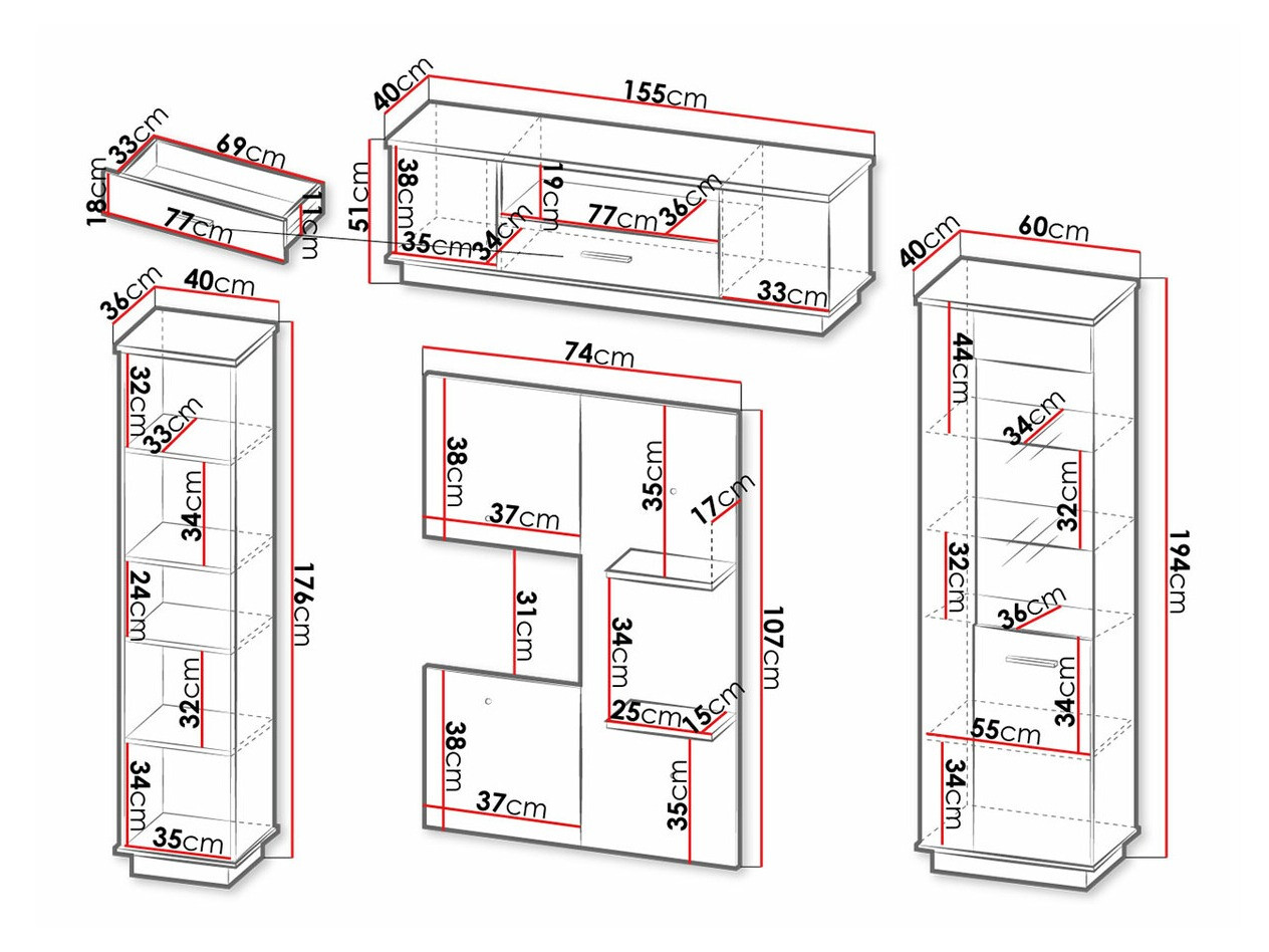 Набор для гостиной Tenodeu 115