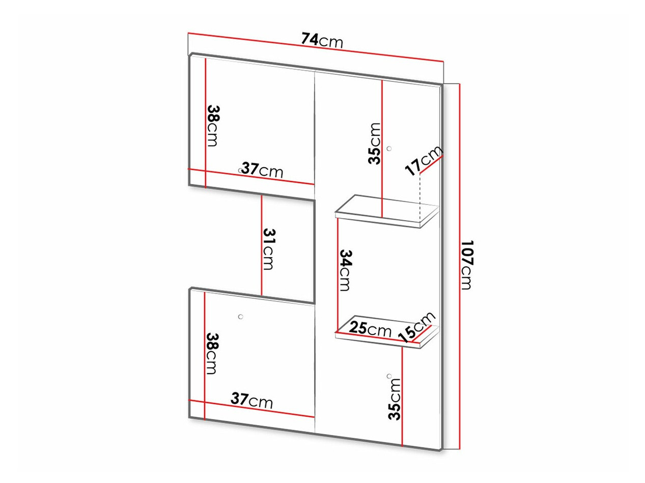 Piekarams plaukts Tenodeu 113