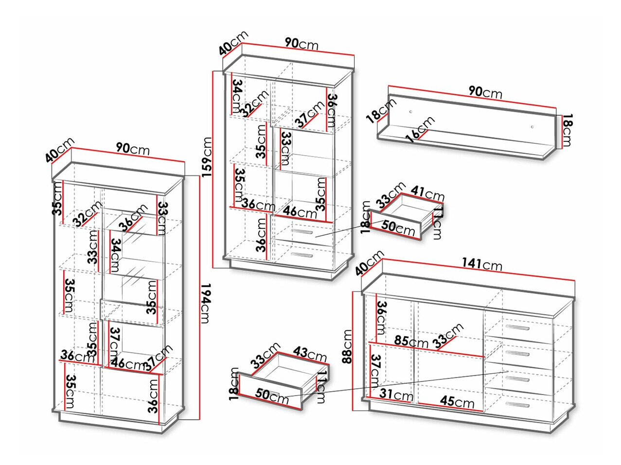 Viesistabas komplekts Tenodeu 116
