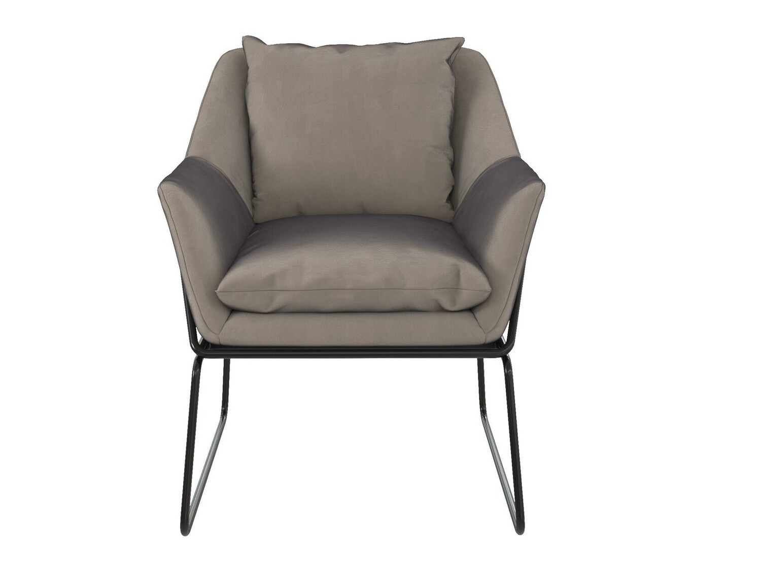 Krēsls Tulsa 302 (Pelēks + Melns)