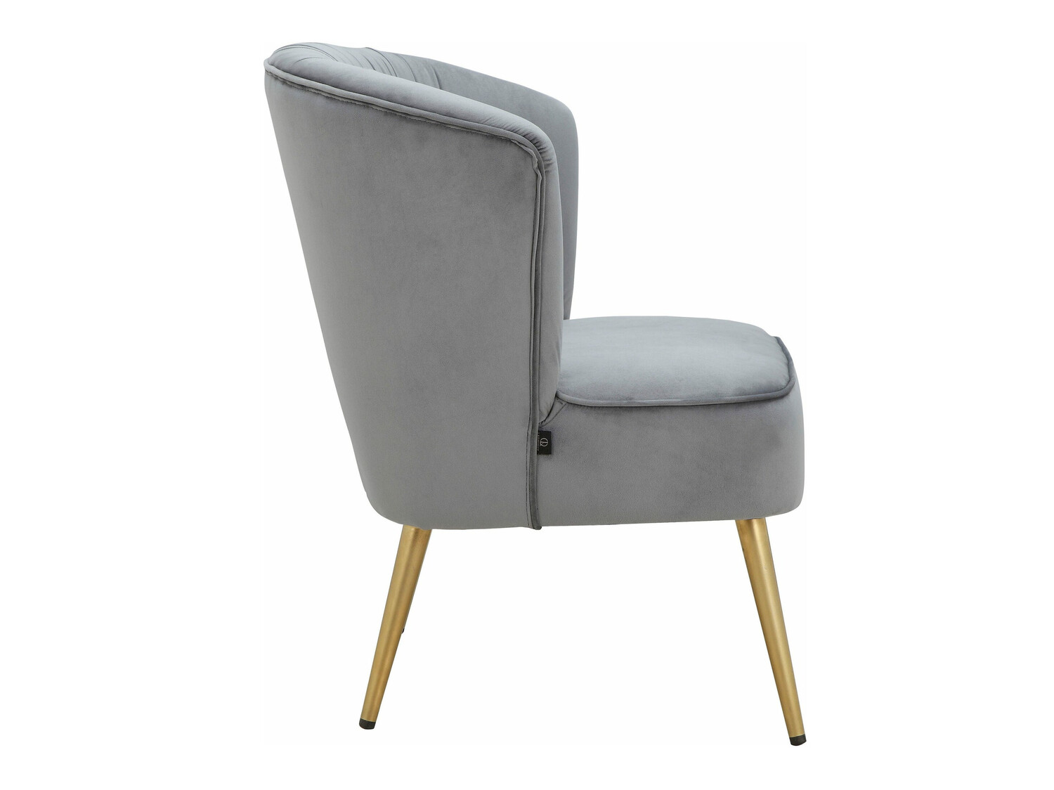 Кресло Denton 534 (Серый + Золотой)