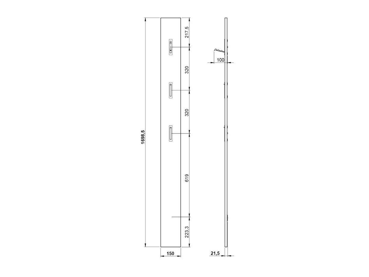 Uzkaramais Cirsale 100 (Balts)
