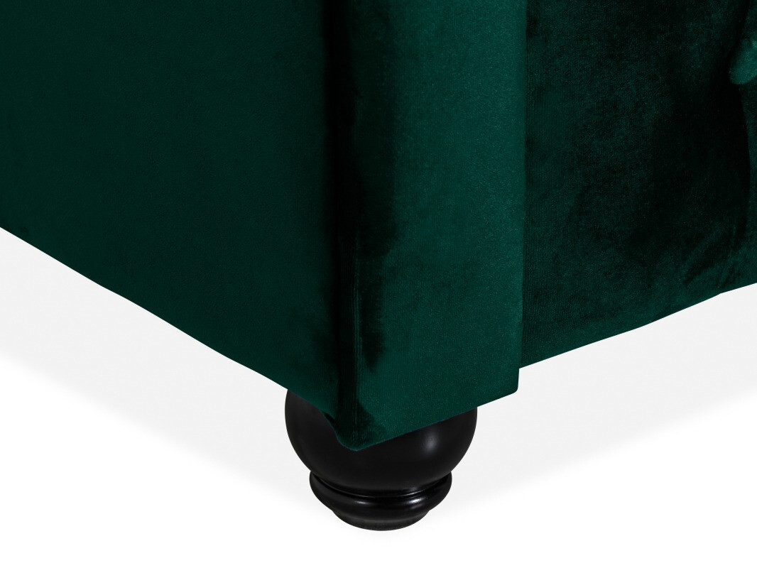 Chesterfield dīvāns Manor House Ophfenu 103 (Zaļš)