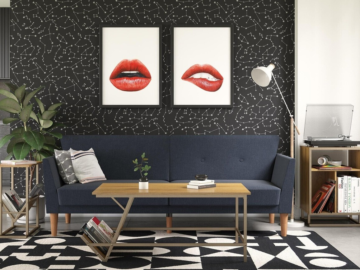 Диван-кровать Novogratz 110 (Синий)