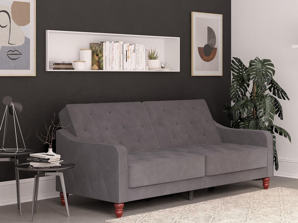 Dīvāns gulta Novogratz 109 (Pelēks)