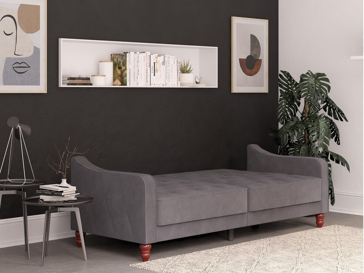 Dīvāns gulta Novogratz 109 (Pelēks)