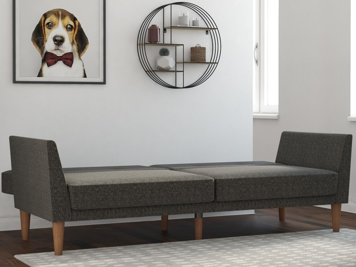 Dīvāns gulta Novogratz 110 (Pelēks)