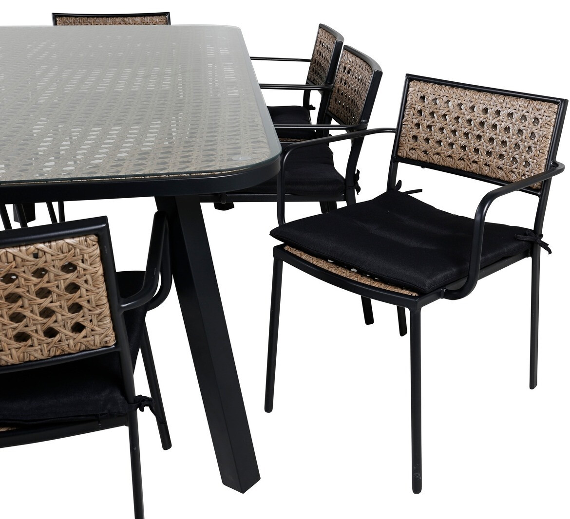 Стол и стулья Dallas 509