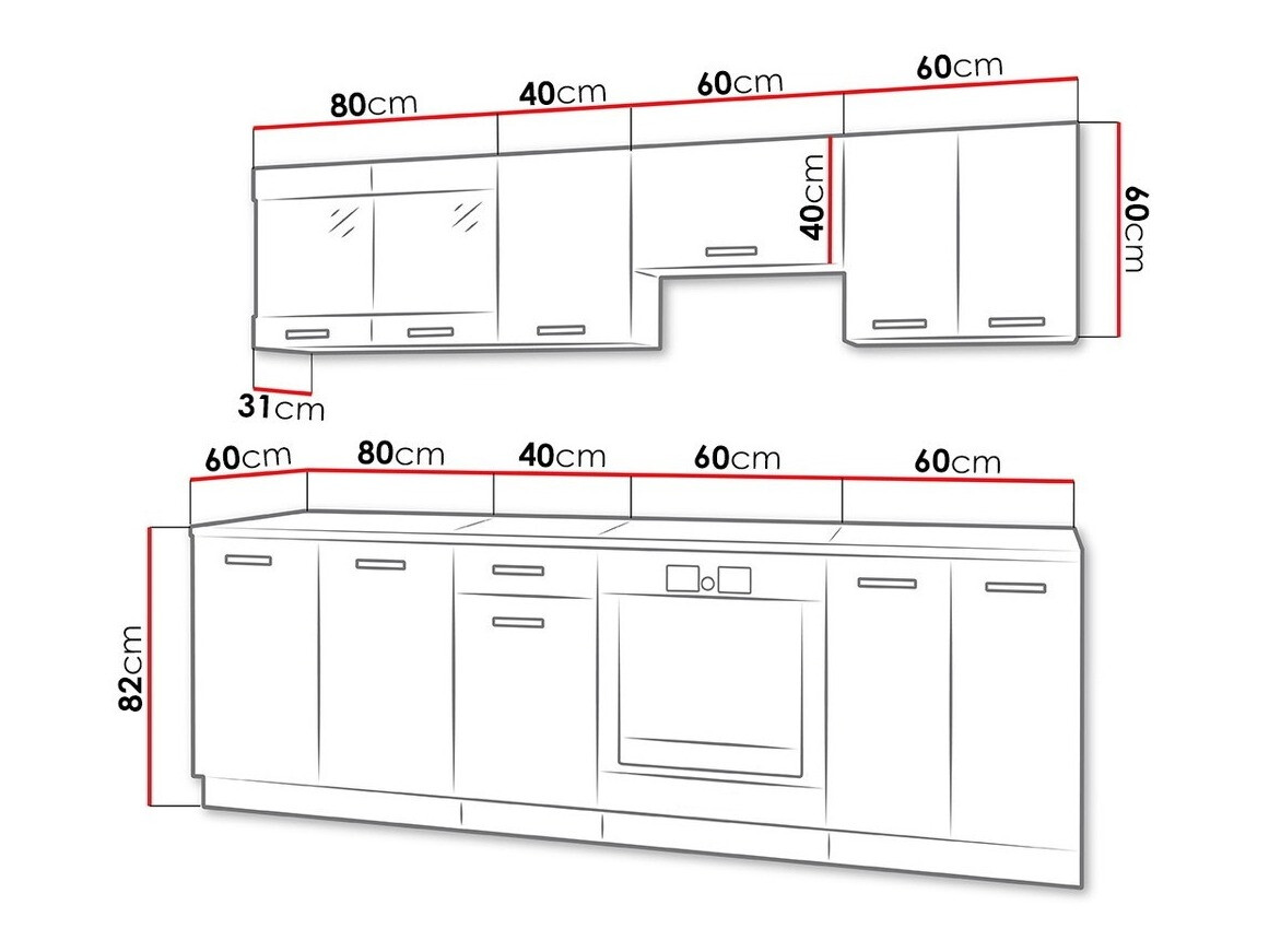 Кухонный гарнитур Tucson 162